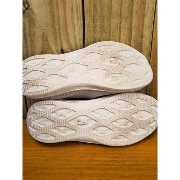 Skechers Goga Mat Moonlight Comfort Ballet Flat Slip-On Shoes, Size 9 - Picture 4 of 5